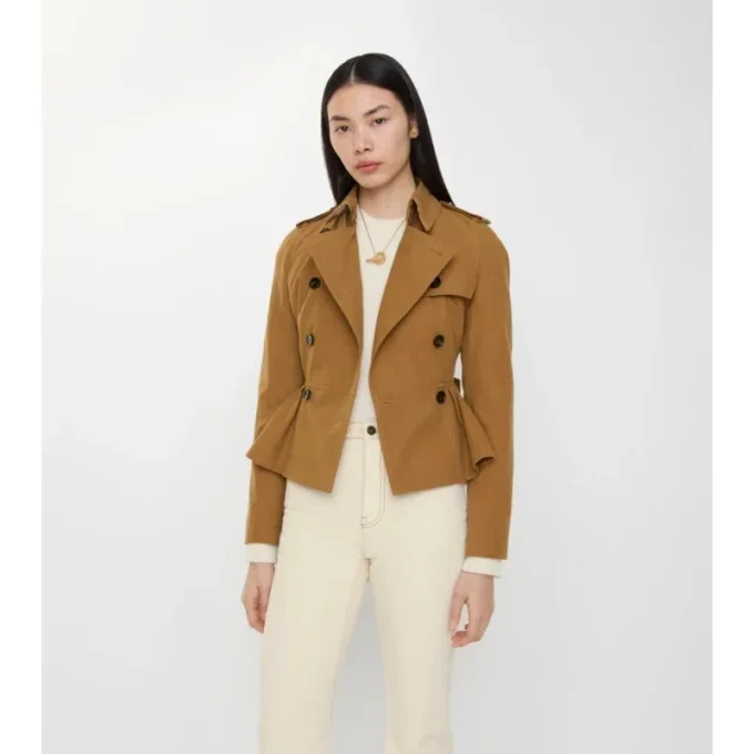 Giacca trench Isabella in cotone