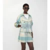 Giacca trench Ladybrook corta a quadri 