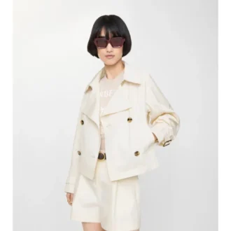 Giacca trench Ladybrook corta e leggera 