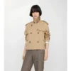 Giacca trench Mayfair corta in Gabardine