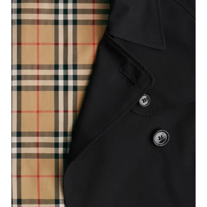 Giacca trench Mayfair corta in Gabardine