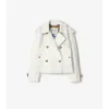 Giacca trench Mayfair corta in Tropical Gabardine
