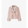 Giacca trench Mayfair corta in Tropical Gabardine