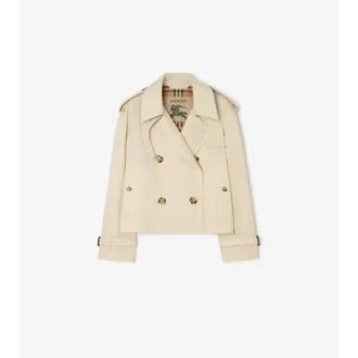 Giacca trench Mayfair corta in Tropical Gabardine