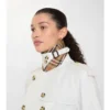 Giacca trench Mayfair corta in Tropical Gabardine