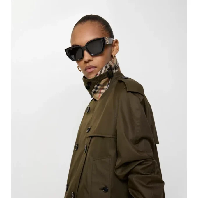 Giacca trench Mayfair corta in Tropical Gabardine