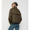 Giacca trench Mayfair corta in Tropical Gabardine