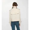 Giacca trench Mayfair corta in Tropical Gabardine