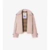 Giacca trench Mayfair corta in Tropical Gabardine
