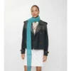 Giacca trench Mayfair in denim corta
