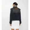 Giacca trench Mayfair in denim corta