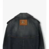 Giacca trench Mayfair in denim corta