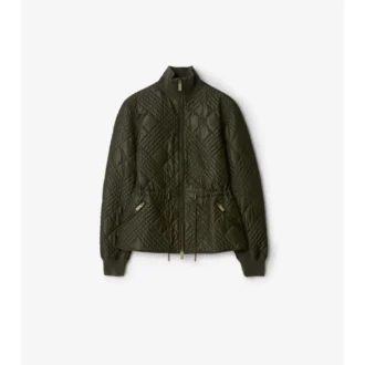 Giacca Wakerley in nylon con micro-punto a quadri