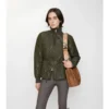 Giacca Wakerley in nylon con micro-punto a quadri