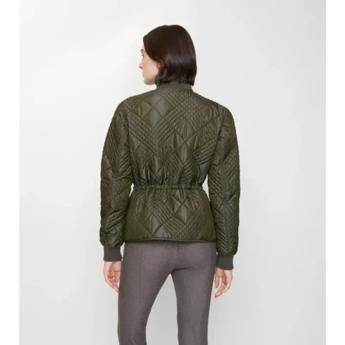 Giacca Wakerley in nylon con micro-punto a quadri