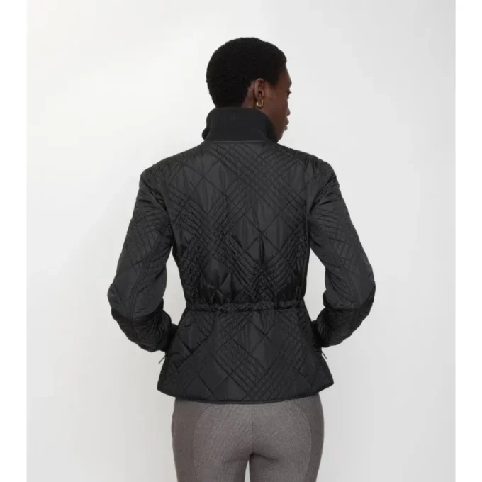 Giacca Wakerley in nylon con micro-punto a quadri