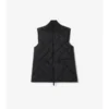 Gilet Devonside in nylon con cucitura a quadri