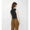 Gilet in lana e mohair