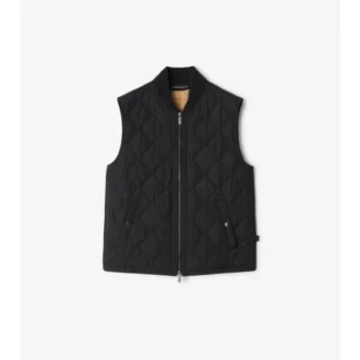 Gilet trapuntato in nylon