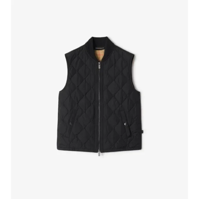 Gilet trapuntato in nylon