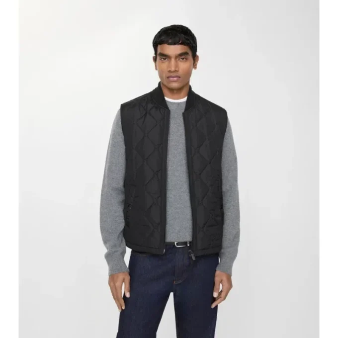 Gilet trapuntato in nylon