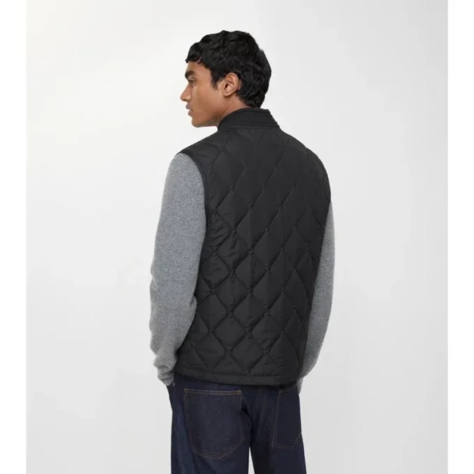 Gilet trapuntato in nylon