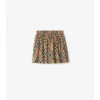 Gonna in cotone a quadri