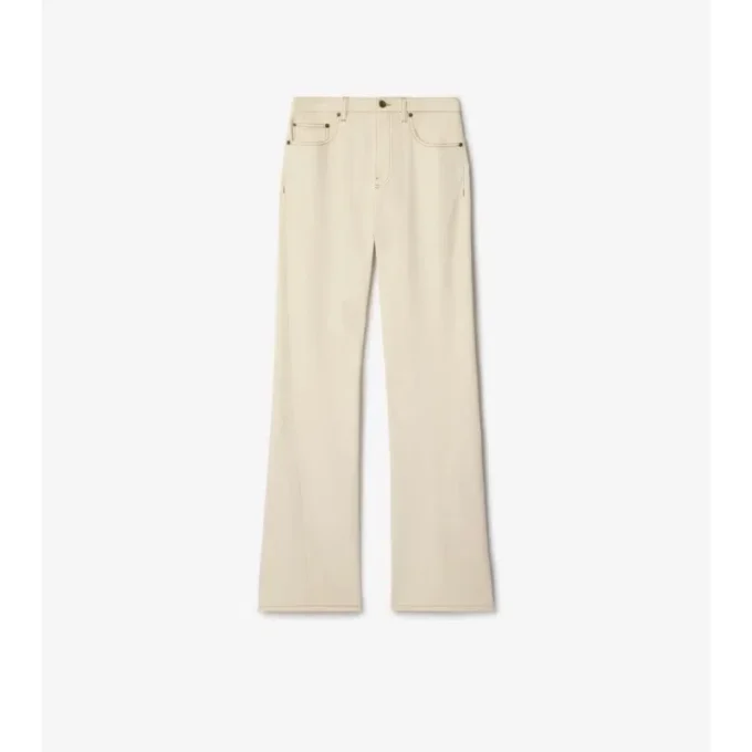 Jeans a vita alta con taglio bootcut