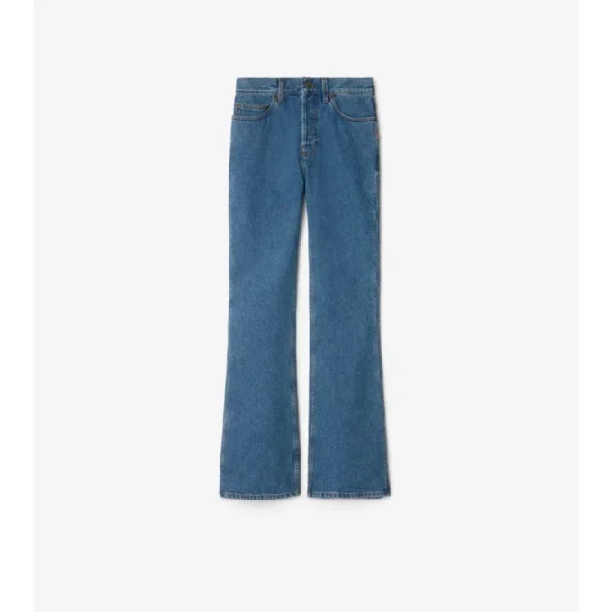 Jeans a vita alta con taglio bootcut