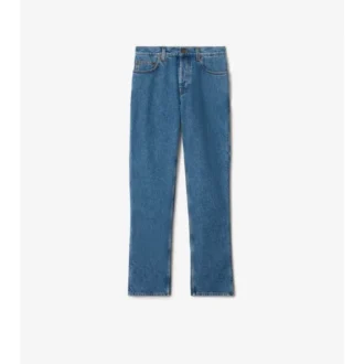 Jeans dritti a vita media