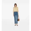 Jeans dritti a vita media