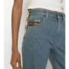 Jeans dritti a vita media