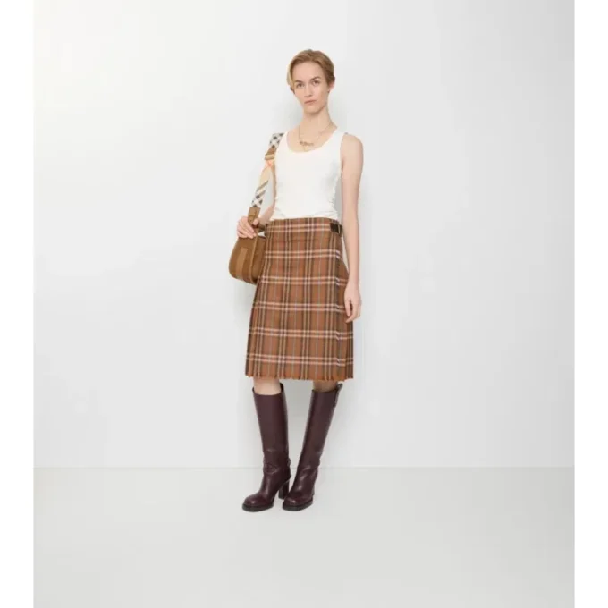 Kilt in lana a quadri