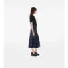 Kilt midi in lana a quadri