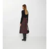 Kilt midi in misto lana a quadri
