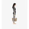 Leggings in jersey elasticizzato con bordi a quadri