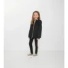 Leggings in nylon con bordi a quadri