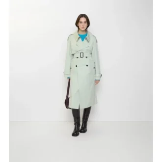 Long Fitzrovia Lightweight Cotton Trench Coat