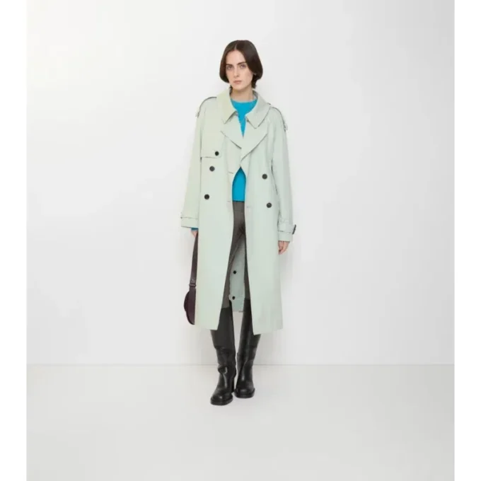 Long Fitzrovia Lightweight Cotton Trench Coat