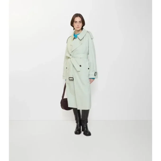 Long Fitzrovia Lightweight Cotton Trench Coat