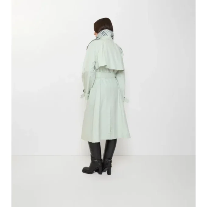 Long Fitzrovia Lightweight Cotton Trench Coat