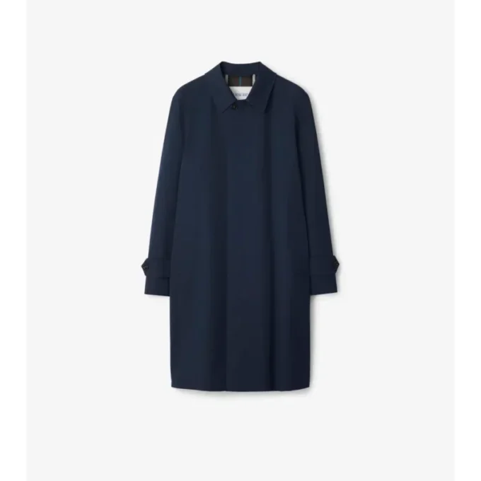 Long Gabardine Car Coat