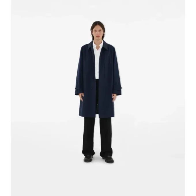 Long Gabardine Car Coat
