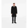 Long Gabardine Car Coat