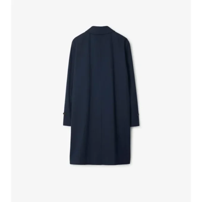 Long Gabardine Car Coat