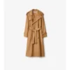 Long Leather Castleford Trench Coat