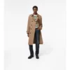 Long Silk Cotton Foxfield Trench Coat
