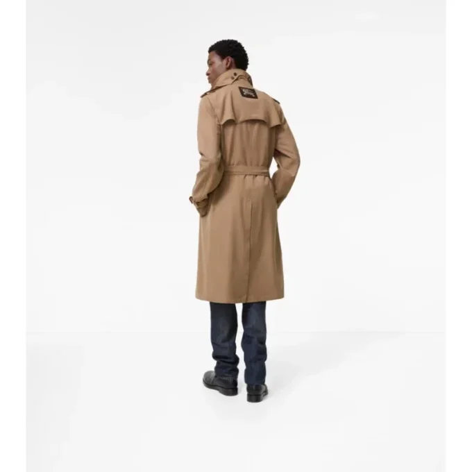 Long Silk Cotton Foxfield Trench Coat