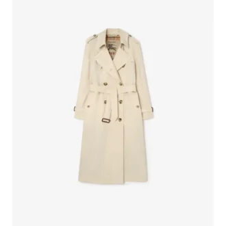 Long Waterloo Tropical Gabardine Trench Coat