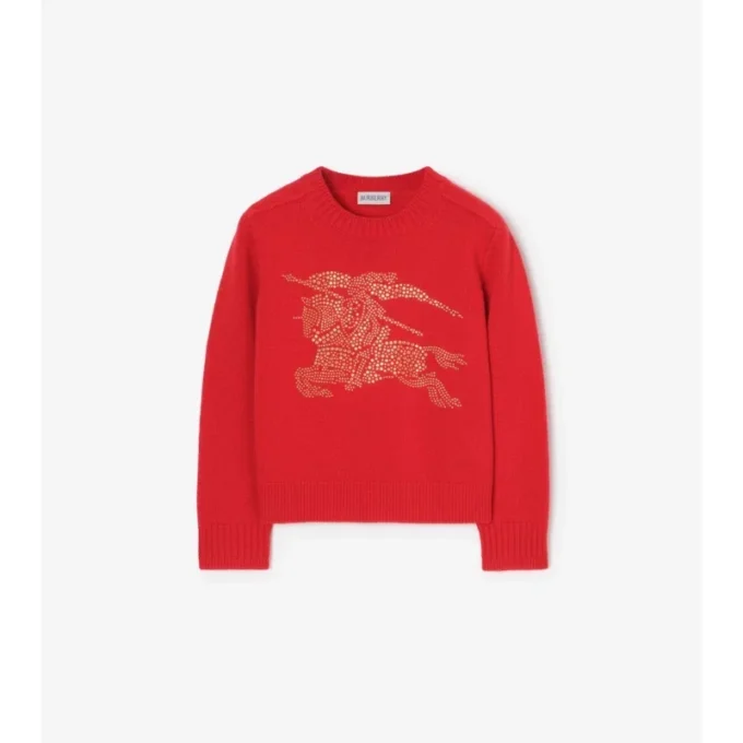 Maglione EKD in lana con strass